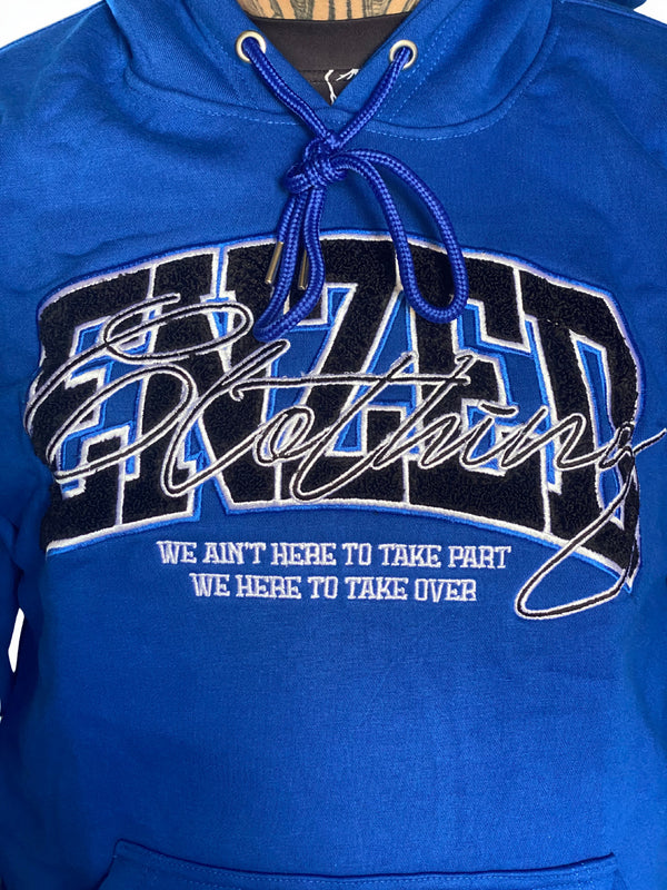 CHINELLE HOODIES BLUE