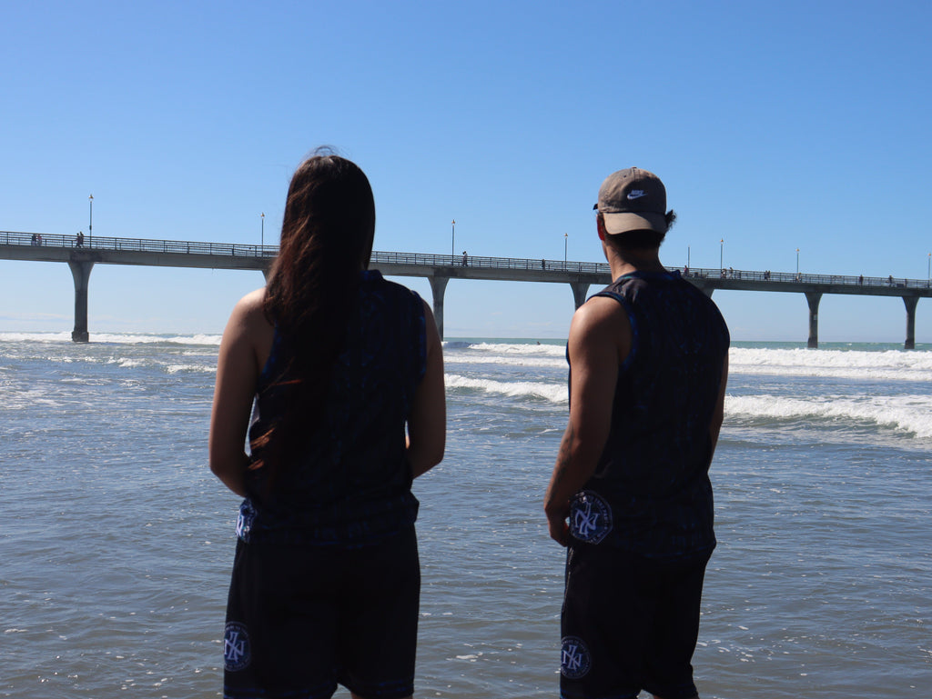 ENZED Paua Basketball Set – Premium NZ Streetwear Paua set