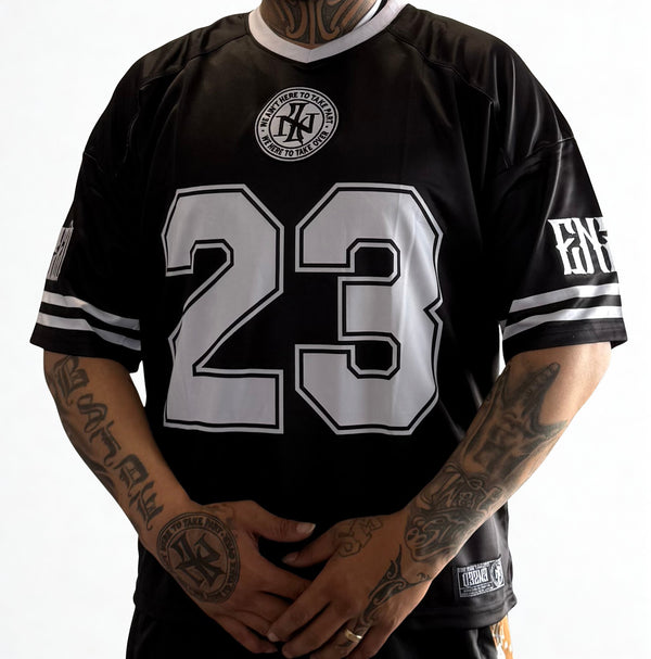 GRIDIRON T-SHIRT BLACK