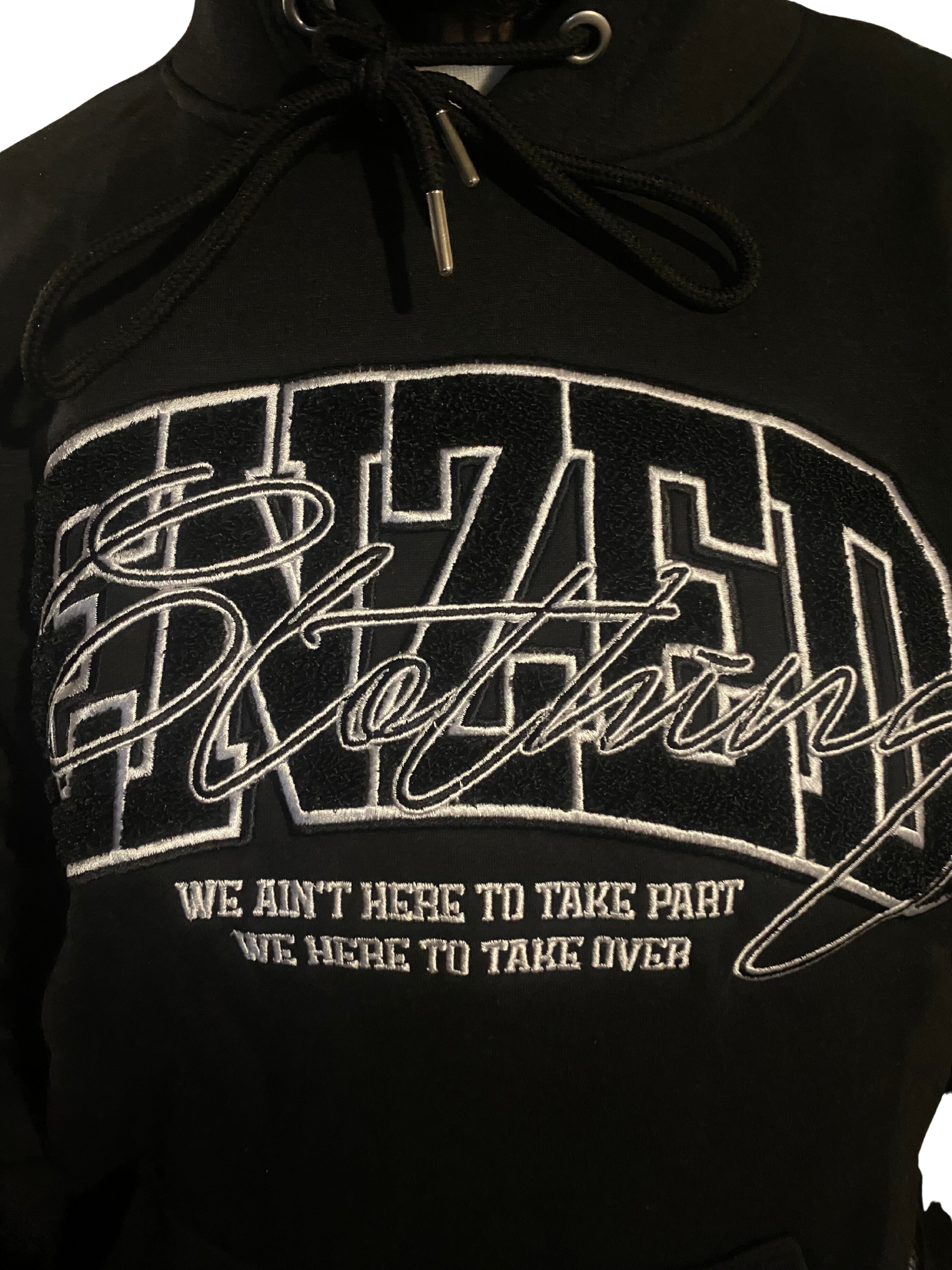 CHINELLE HOODIES BLACK