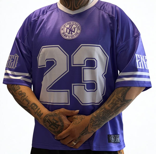 GRIDIRON T-SHIRT PURPLE