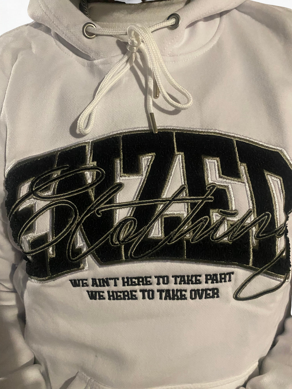 CHINELLE HOODIES WHITE