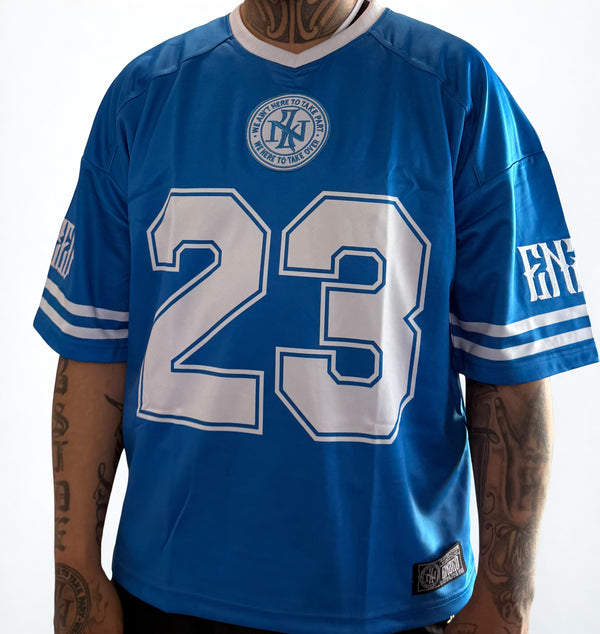 GRIDIRON T-SHIRT BLUE