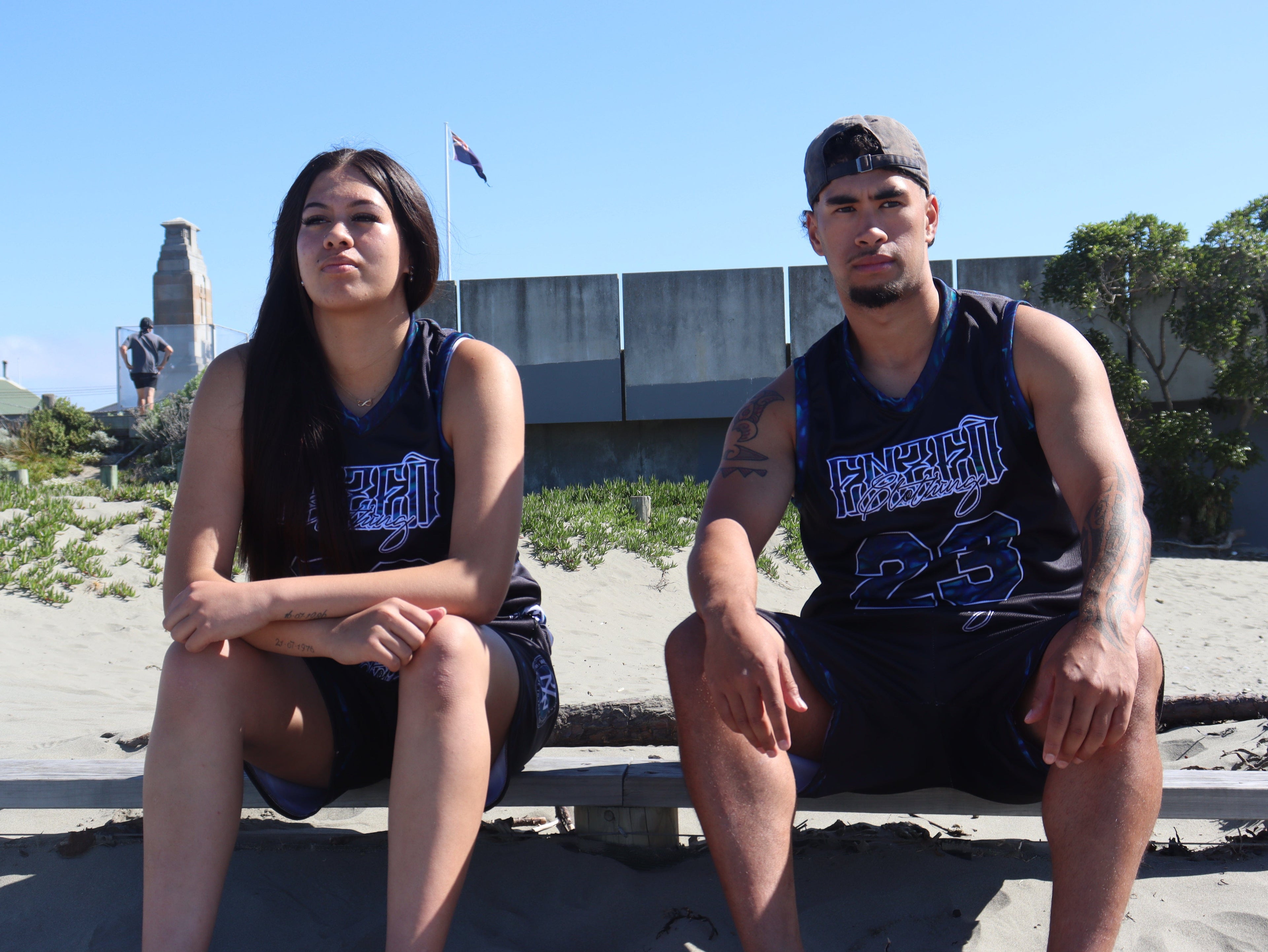 ENZED Paua Basketball Set – Premium NZ Streetwear Paua set