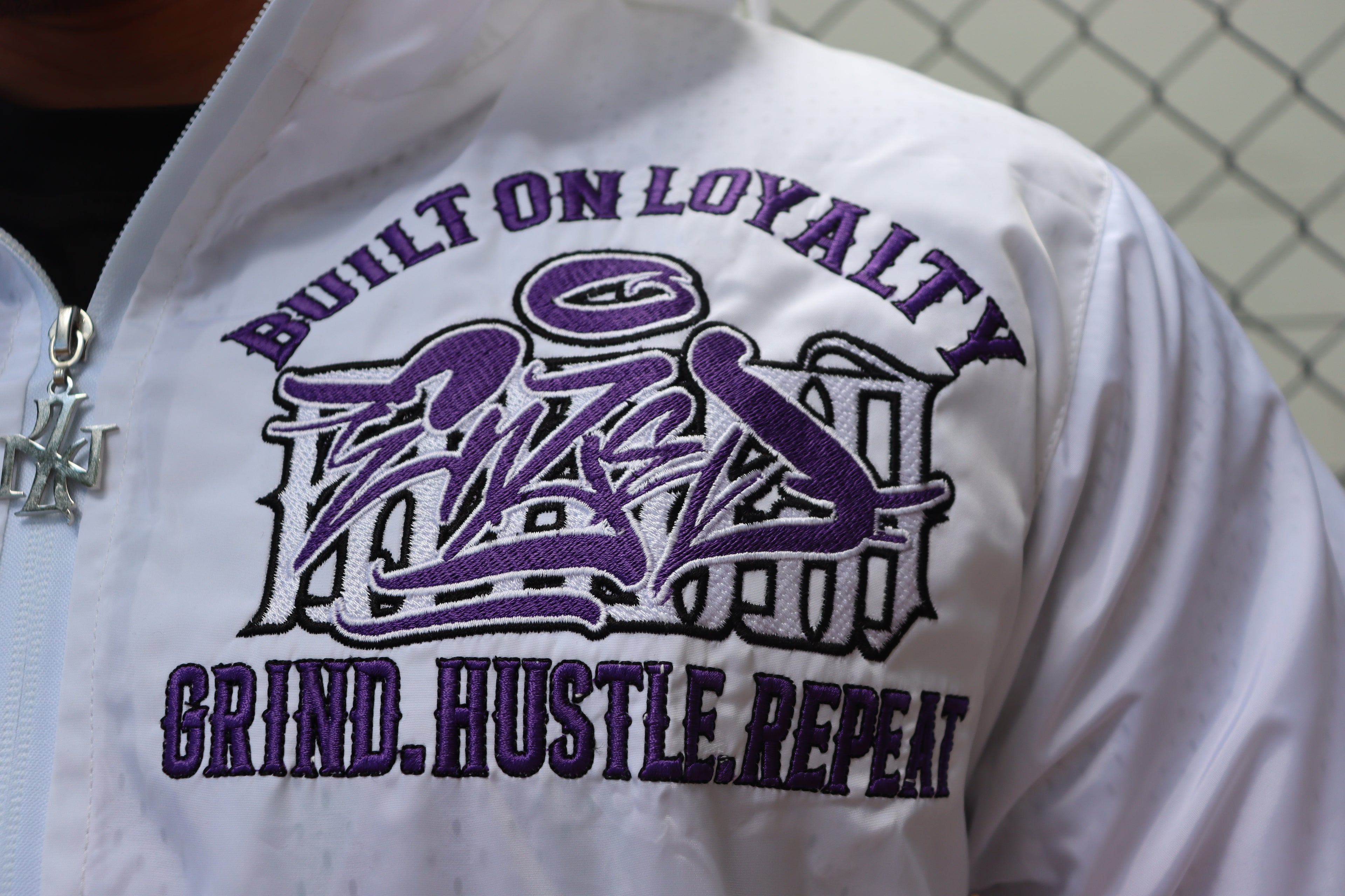 2-TONE WINDBREAKER TRACKSUIT PURPLE