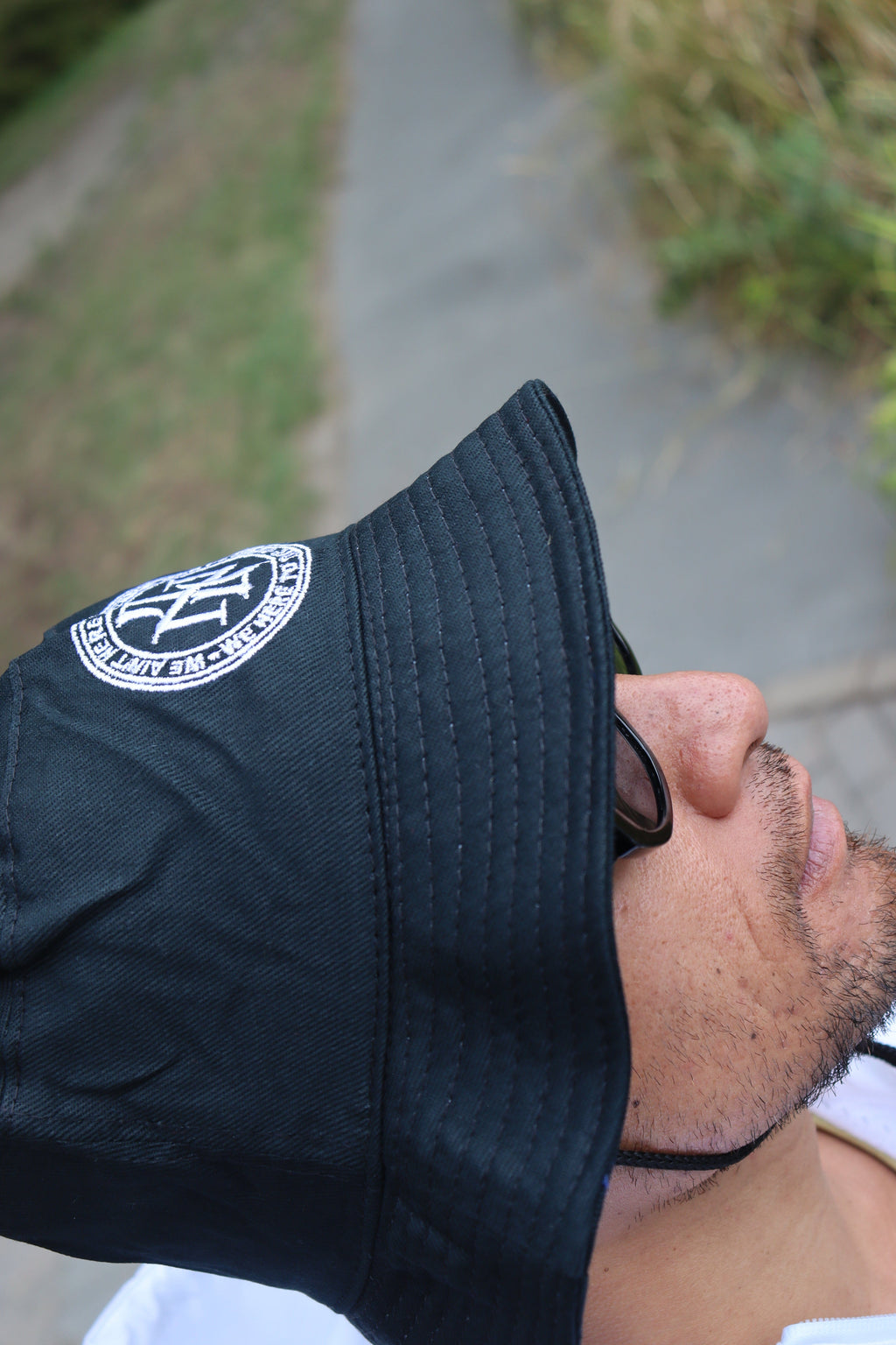 ENZED Bucket Hat – Black | Premium NZ Streetwear Cotton Hat with Drawstring
