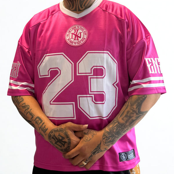 GRIDIRON T-SHIRT PINK
