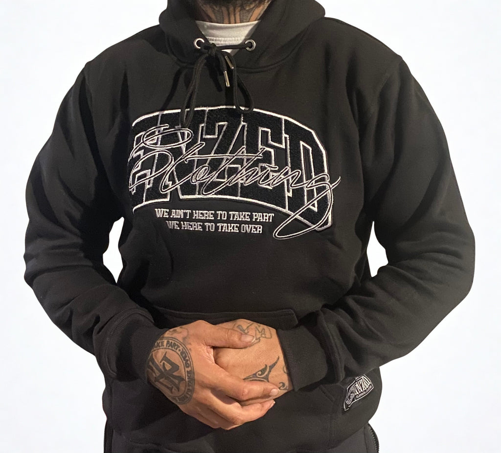 CHINELLE HOODIES BLACK
