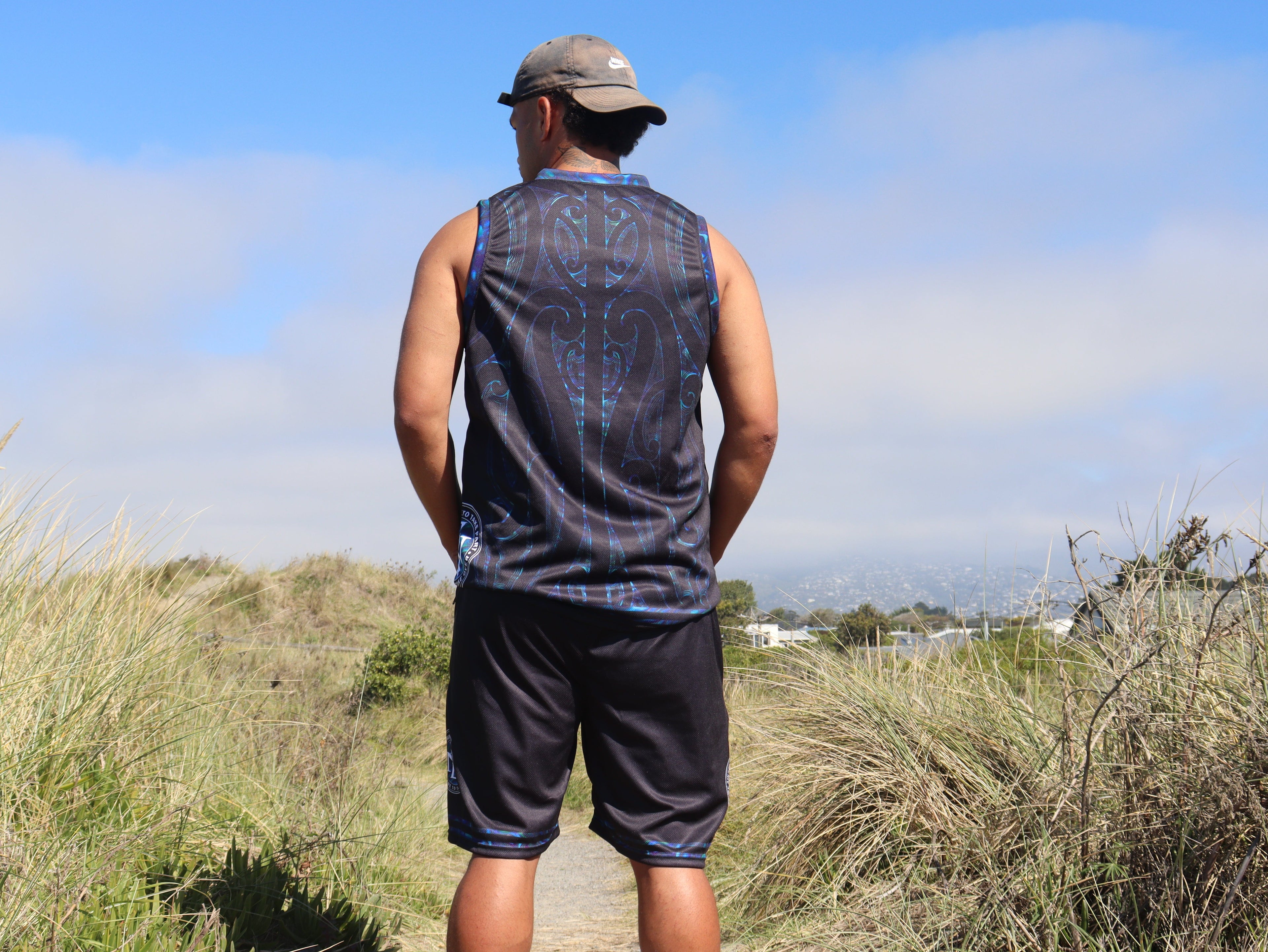 ENZED Paua Basketball Set – Premium NZ Streetwear Paua set