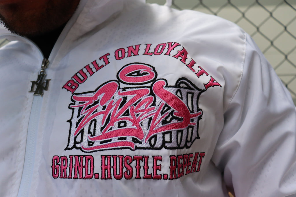 2-TONE WINDBREAKER TRACKSUIT PINK