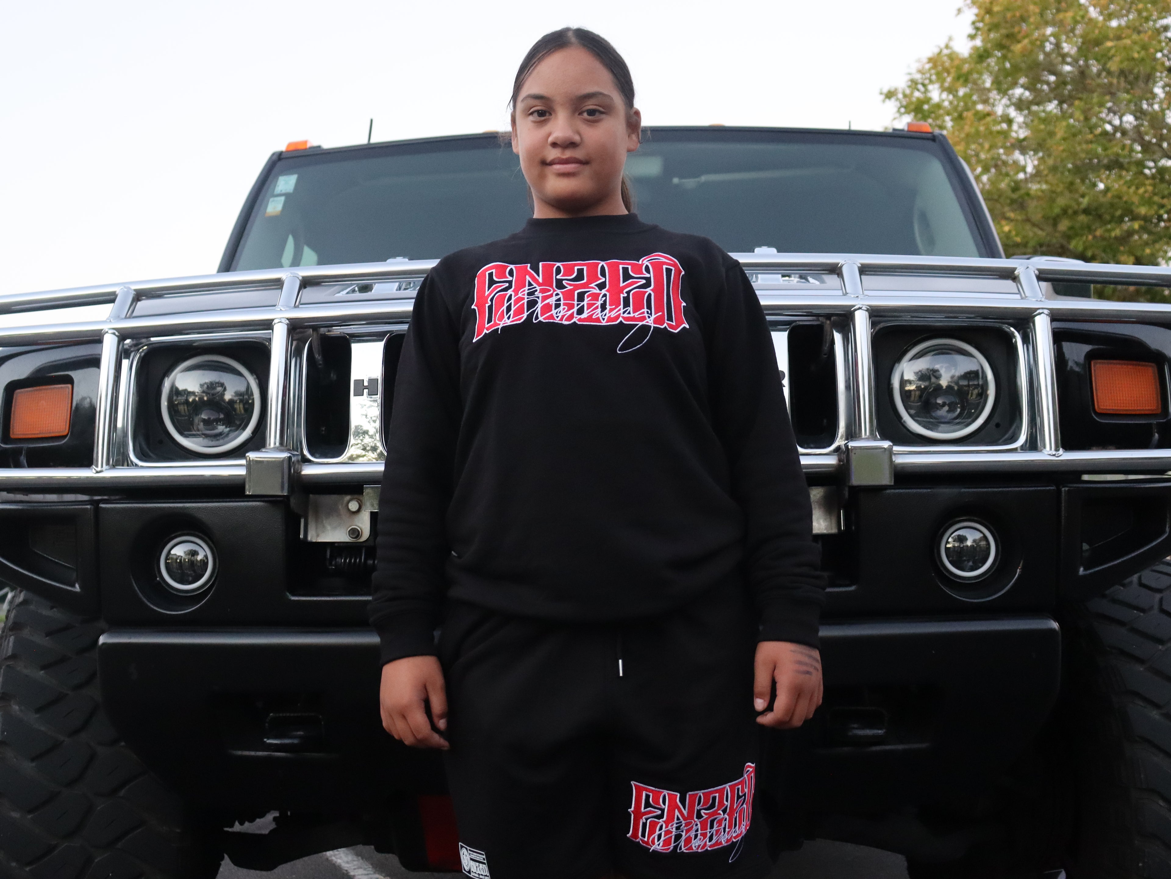 OG ENZED TRACKSUIT RED