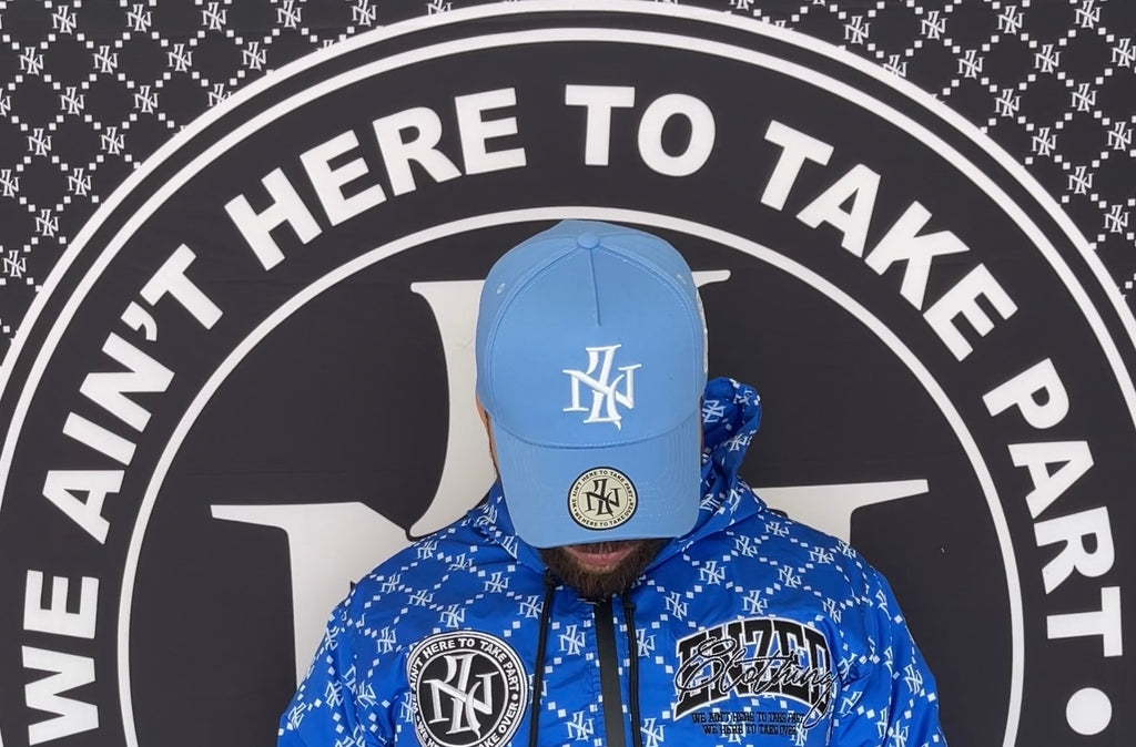 SNAPBACK-BABY BLUE/W